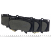 Тормозные колодки GX460/HILUX 125/LAND CRUISER PRADO 120/PAJERO/SEQUOIA  FR D976-7877 04465-35250 "DAR" (Китай)