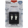 Лампа светодиодная 12V LED T10 W5W 5700K (линза) (ALB0102) "AVANTECH" (Корея)