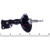 Стойка H.CR-V II(RD4,RD5,RD6,RD7,RD8,RD9) 2.4(K24A1) `01-`06,2.0i(K20A4)`02-`06 Front L NAH-1082-L "NARICHIN" (Китай)