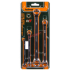 Набор ключей накидных TORX (4 предм.), блистер (E6-E24мм) (JDFR2404) "JADEVER"
