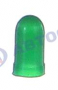 Колпачок резиновый зеленый на лампу Т2,5/Т3 с усами