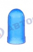 Колпачок резиновый синий на лампу Т2,5/Т3 с усами