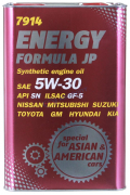 Масло моторное Mannol  Energy Formula JP 5W30 [SN/GF-5] синтетическое 4л