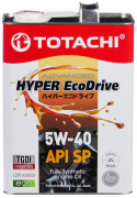Масло моторное TOTACHI Hyper EcoDrive  5W40 [SP] синтетическое 4л