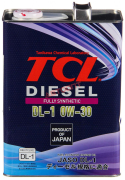 Масло моторное TCL Diesel Fully Synth DL-1 0W30 (дизель) синт 4л (D0040030) "TCL" (Япония)