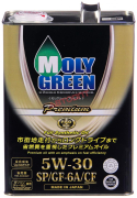 Масло моторное MOLY GREEN Premium  5W30 [SP/CF/GF-6A] синтетическое 4л ()