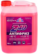 Антифриз AGA Z40 AGA003Z (красный) G12 10кг
