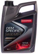Масло моторное Champion OEM Specific   5W30 [SL/CF] синтетическое 4л