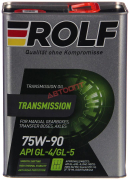 ROLF Transmission  75W90 (синт) API GL-4/5 синт.(323140) 4л (РОССИЯ)