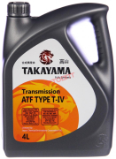 Масло трансмиссионноеTAKAYAMA ATF TYPE T-IV (605674) 4л