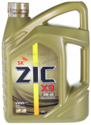Масло моторное ZIC X9 5W40 [SN/CF] синтетическое 4л