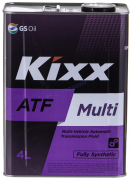 Масло трансмиссионное Kixx ATF Multi Plus синтетическое 4л