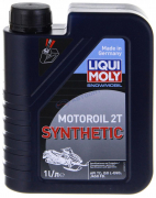 Масло моторное LiquiMoly Snowmobil Motoroil 2T Synthetic (TC) синт. Для высокофорсированных снегоходов (2382)  1 л  (Германия)