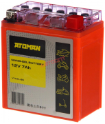  7 Ач ATOMAN MOTO Nano Gel MGE-7YTX  о/п EN100 (113x70x132)