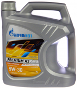 Масло моторное Газпромнефть Premium A3  5W30 [SL/CF] синтетическое 4л (пластиковая канистра)
