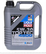 Масло моторное Liqui Moly Top Tec 4600 5W30 [SN/CF] синтетическое (гидрокрекинг) 5л