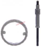 Привод спидометра ВАЗ-2108 (11 зуб) (серый) в сборе с кольцом "САН-Д"