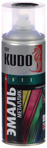 Эмаль универсальная "Шоколад" металлик KU-1058  520 мл   "KUDO"  (г.Москва)