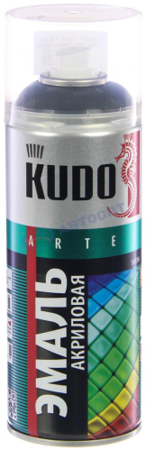 Эмаль универсальная "Темно-серая"  акриловая satin KU-0A7011  520 мл   "KUDO"  (г.Москва)