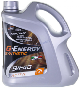 Масло моторное G-Energy Active 5W40 [SN/CF] синтетическое 4л