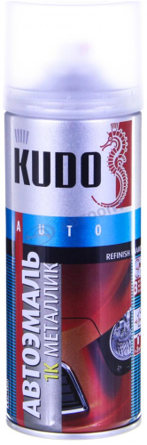 Эмаль ремонтная металлизированная "Персей 429" KU-41429  520 мл   "KUDO"  (г.Москва)