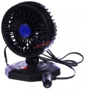 Вентилятор салона 8"  12V, с поворотом, низкий уровень шума, длительный срок службы, на двустороннем скотче