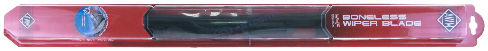 Щетка стеклоочистителя AWM Boneless [610мм/24"] бескаркасная всесезонная (B24)