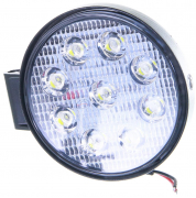 Фара противотуманная диодная  (9LED) KS-WR009F-(SLIM), 12/24V,27W, алюм.корпус, 115*30*125мм "K&S"