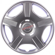 Колпак колеса 14" MAX  серые (2 шт) "LECAR"