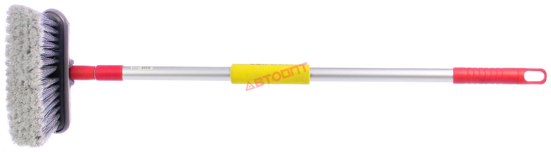 Щетка моечная для кузова, распушенная мягкая щетина, ширина 20см, телескопическая (без подключения воды), 80-130см (CA-SB-08) (CLA00178) "Clim Art"