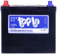 Аккумулятор Topla TOP JIS 55Ач [Азиатский/Прямая полярность] 540A 
