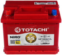 Аккумулятор TOTACHI  55Ач [Европейский/Прямая полярность] 500A 