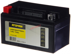  7 Ач ATOMAN MOTO AGM MAGM-7AYTX  п/п EN80 (152x88x94)