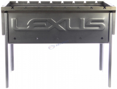 Мангал разборный логотип "LEXUS"