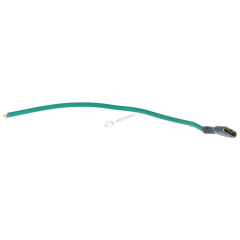 Разъем гнездо (мама) 6,3 мм с проводом (d0.75 L0.12м) (1/02505)