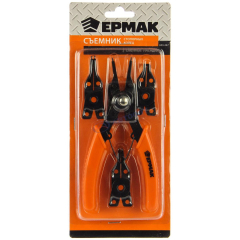Съемник стопорных колец (3 насадки) Р-19 (СР-401) (653-247) "ЕРМАК"  (Китай)