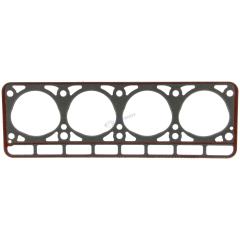 Прокладка ГБЦ Модель-24 (с герметиком) (треугольные отверстия) (24-1003020)