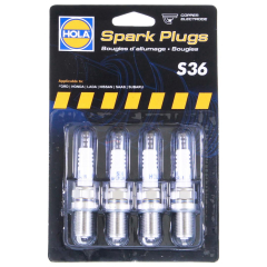 Свечи ВАЗ-2110-12 (Калина, Приора, Гранта), 16кл. инж., блистер 4 шт (S36) "HOLA"