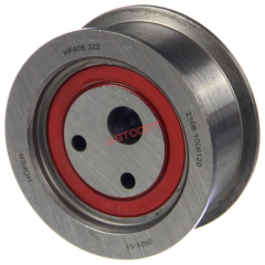 Ролик натяжителя ВАЗ-2108 нового образца металлический (2108-1006120) (HF 608 322) "HOFER"