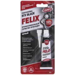Герметик - прокладка ЧЁРНЫЙ 32 г "FELIX" 