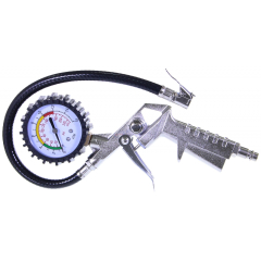 Приспособление для подкачки шин до 16 атм. (пистолет+ манометр) (DA-01223)