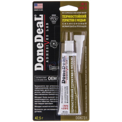Герметик - прокладка силик. термостойкий, с медью (DD6731) 42.5 г "DoneDeal" (США)