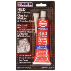 Герметик -  прокладка КРАСНЫЙ 85г ABRO MASTERS (11-AB-CH-RE-S) "ABRO"