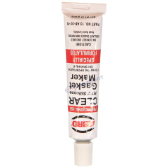 Герметик -  прокладка силиконовый ПРОЗРАЧНЫЙ 32г ABRO MASTERS (13-АВ-СН-32) "ABRO"