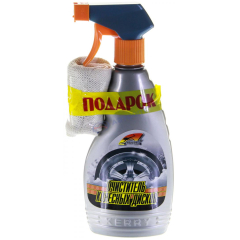 Очиститель колесных дисков пенный (триггер) KR-552  500 мл   "KERRY"  (г.Москва)