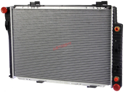 Радиатор охлаждения паяный AT Mercedes C-CLASS (W202, S202) (93-01) CLK (_208) (97-02) 1.8, 2.0, 2.2, 2.3, 2.4, 2.8 (A/C+) [AT] RB2149 "Lynx" (Япония)