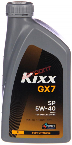 Масло моторное Kixx G1  5W40 [SP/CF] синтетическое 1л