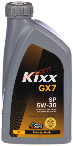 Масло моторное Kixx G1  5W30 [SP/CF/GF-5] синтетическое 1л