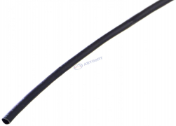 Трубка термоусадочная (кембрик) 2,0/1,0 мм-1м черн. 