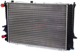 Радиатор охлаждения сборный MT Audi 100 (4A/C4) A6 (4A/C4) (90-97) 2.0, 2.2, 2.3, 2.4, 2.4D, 2.5TD [MT] RM1209 "Lynx" (Япония)
